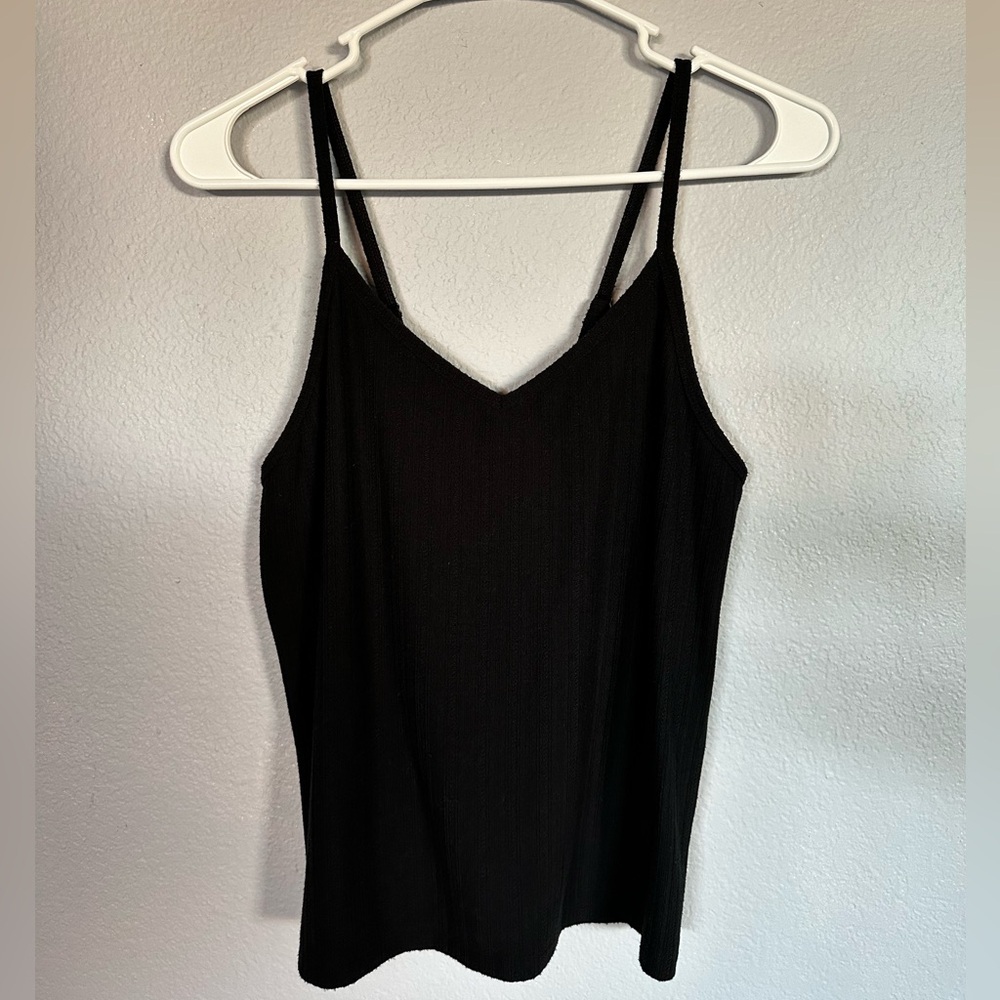 SO Textured Strappy Tank Top